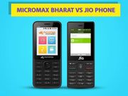 Micromax Bharat 1 vs Reliance JioPhone: Which 4G feature phone do you prefer