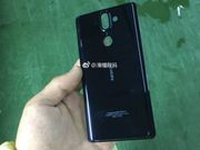 Nokia 9 in Black leaks showing fingerprint sensor at the rear