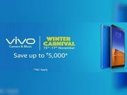 Get attractive discounts on Vivo smartphones on Amazon's Winter Carnival sale