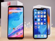 OnePlus 5T outshines iPhone X in speed test video