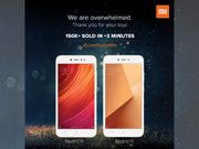 Over 150,000 units of Xiaomi Redmi Y1, Y1 Lite sold out in 3 minutes