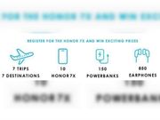 Register for Honor 7X on Amazon and win exciting prizes
