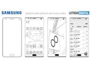 We may see a future Samsung phone with in-display fingerprint scanner and selfie camera