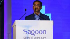 Sagoon intends to become a pioneer in social media monetization, Mr. Govinda Giri