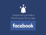 How to “Snooze” an irritating person for 30 Days on Facebook?