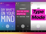 Instagram Type Mode lets you post text-only Stories