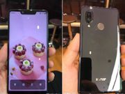 Sharp Aquos S3 with iPhone X like notch leaks via live images