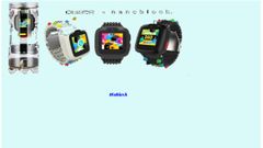 Omate x Nanoblock smartwatch for children