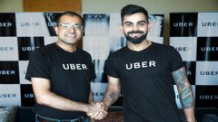 Uber ropes Virat Kohli as its first brand ambassador in India