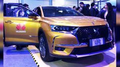 DS 7 debuts as the first car featuring Huawei Connected Car solution