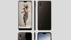 Huawei P20, P20 Lite and P20 Pro press renders leaked