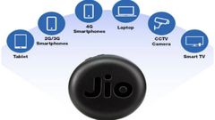JioFi 4G LTE Hotspot with 150Mbps download speeds launched for Rs. 999