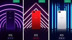 Oppo R15 and R15 Dream Mirror official press renders and video released