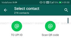 WhatsApp Beta for Android gets QR code payments feature