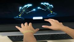 Leap Motions showcases concept AR headset embedded with Hand-Tracking