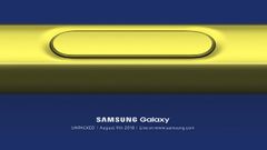 Galaxy Note9 to unpack on the 9th of August 2018: Samsung