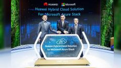 Huawei announces hybrid cloud solution for Microsoft Azure Stack at CEBIT 2018