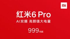 Xiaomi Redmi 6 Pro announced with AI dual cameras, notch and more