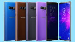 Samsung Galaxy Note 9 leaked 3D models show five color variants