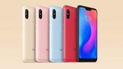 Xiaomi Redmi 6 Pro press renders confirm color variants