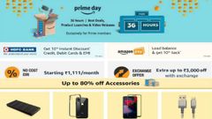 Amazon Prime Day Sale: Here's all offers you can avail