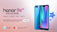 Honor 9N First Flash Sale in India Today at 12 PM on Flipkart: Buy 1 Get 1 Free Offer