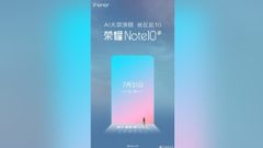 Honor Note 10 AI with 6000 mAh battery to launch in China on 31st July