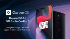 OnePlus 6 OxygenOS 5.1.9 update brings camera improvements