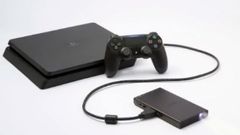 Now connect you gaming console with Sony's portable mobile projector
