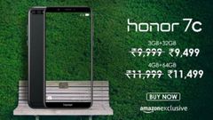 Honor 7C gets Rs. 500 price cut; available on Amazon