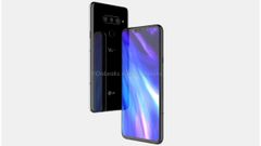 LG V40 360-degree video and CAD renders show the design