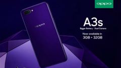 Oppo A3s with 3GB RAM launched in India; to be priced at Rs. 13,990