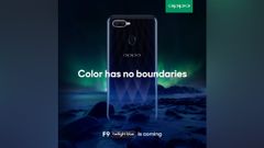 Oppo F9 official posters confirm design ahead of launch