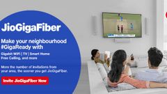 Reliance Jio GigaFiber Preview Offer to provide 100GB monthly data at 100Mbps speed