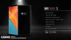 Xiaomi Mi Mix 3 render sans bottom bezel surfaces online