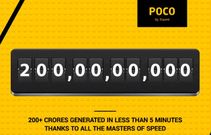 Xiaomi Poco F1 collects 200 crores in India: Sold-out in less than 5 minutes