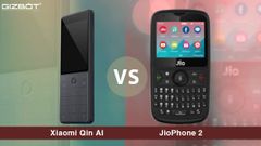 Xiaomi Qin AI vs JioPhone 2: 4G VoLTE feature phones compared