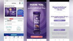 Get 1GB free Jio 4G data with Cadbury Dairy Milk