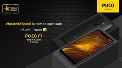 Poco F1 with 6GB RAM and 128GB storage goes on open sale