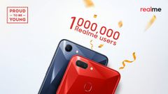 Realme 1 and Realme 2 Sales Crosses 1 Million in India: A milestone for a 4 month old brand