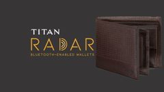 Titan Radar smart wallet: The most advanced smart wallet from Titan with genuine leather