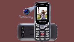 Adcom launches India’s first selfie camera feature phone for Rs 790