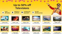 Amazon Great Indian Festival Sale: Avail up to 50% off on TVs