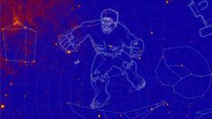 NASA tags new constellations as The Incredible Hulk and Godzilla