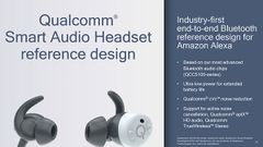 Qualcomm introduces an Alexa-powered earbuds reference design for OEMs