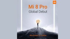 Xiaomi's first On-screen fingerprint model Mi 8 Pro global launch