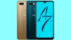 Oppo A7 leaked renders hint at waterdrop notch and 4230mAh battery
