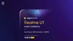 Realme U1 will launch on the 28th of November as an Amazon Exclusive