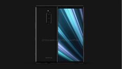 Sony Xperia XZ4 3D leaked 3D renders suggest a triple camera setup with taller display