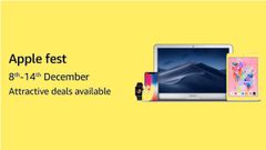 Amazon Apple Fest sale: Grab Apple products with heavy discounts and offers